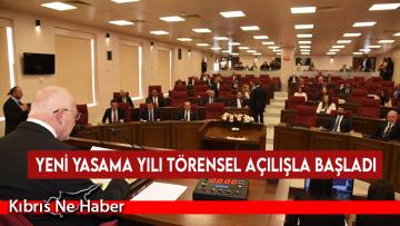 Yeni yasama yılı törensel açılışla başladı