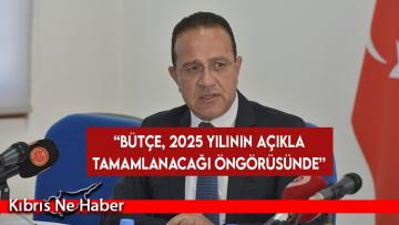 Şahali: Bütçe, 2025 yılının açıkla tamamlanacağı öngörüsünde