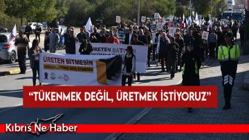 KTSO ve KTEZO hükümeti protesto için ortak eylem yaptı