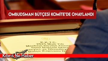 Ombudsman bütçesi Komite’de onaylandı