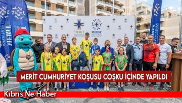 Merit Cumhuriyet Koşusu coşku içinde yapıldı
