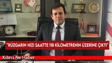 Güneş: Rüzgarın hızı saatte 118 kilometrenin üzerine çıktı