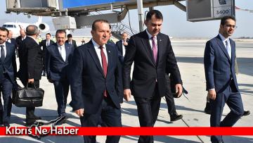 T.C. Çevre, Şehircilik ve İklim Değişikliği Bakanı Murat Kurum KKTC’ye geldi