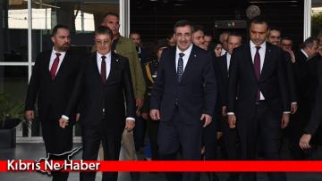 TC Cumhurbaşkanı Yardımcısı Cevdet Yılmaz, KKTC’de