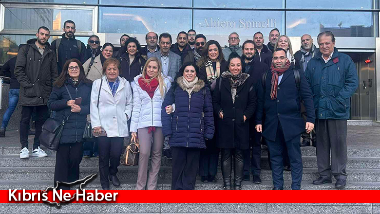 KTOEÖS Başkanı Eylem, Brüksel’de Avrupa Parlamentosu’nu ziyaret programına katıldı