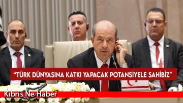 Tatar, TDT Devlet Başkanları Konseyi 11’inci Zirvesi’nde konuşma yaptı…