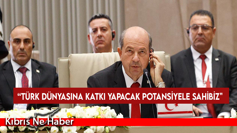 Tatar, TDT Devlet Başkanları Konseyi 11’inci Zirvesi’nde konuşma yaptı…