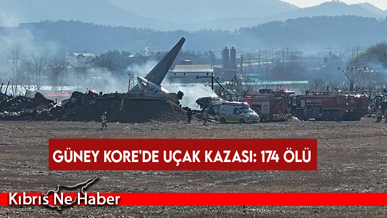 Güney Kore’de uçak kazası: 174 ölü