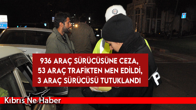 Gazimağusa, Girne, Güzelyurt ve İskele’de eş zamanlı asayiş ve trafik denetimleri