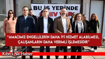 Çalışma Dairesi Engelli Birimi’nde uyarı grevi