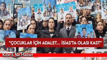 “Çocuklar için adalet…İsias’ta olası kast”