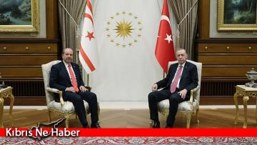 Cumhurbaşkanı Tatar, TC Cumhurbaşkanı Erdoğan ile görüştü