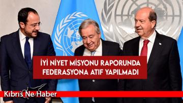 İyi Niyet Misyonu Raporunda federasyona atıf yapılmadı