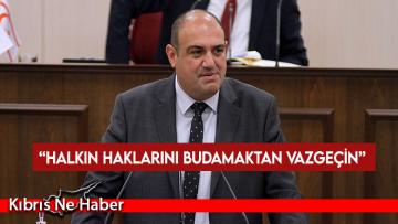 Barçın: Kapalı odalarda yanlış ve yalan verilerle halkın haklarını budamaktan vazgeçin