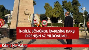 Lefkoşa Şehitler Abidesi’nde tören düzenlendi