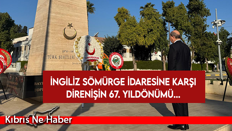 Lefkoşa Şehitler Abidesi’nde tören düzenlendi