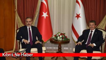 Başbakan Üstel, TC Dışişleri Bakanı Fidan’ı kabul etti