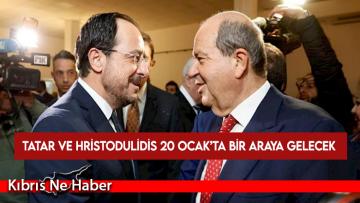 Tatar ve Hristodulidis 20 Ocak’ta bir araya gelecek: Yeni Geçiş Kapıları Gündemde
