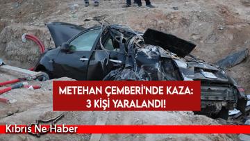 Metehan Çemberi’nde korkutan kaza!
