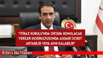 Gardiyanoğlu: Asgari ücretin son şeklini yine İtiraz Kurulu değerlendirecek