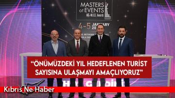 Ataoğlu: Önümüzdeki yıl hedeflenen turist sayısına ulaşmayı amaçlıyoruz