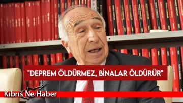 Prof. Dr. Atalar: Kıbrıs’ta köylerin haritadan silindiği depremler yaşandı…
