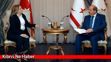 Cumhurbaşkanı Tatar, Yüksek Yönetim Denetçisi Varol’u kabul etti