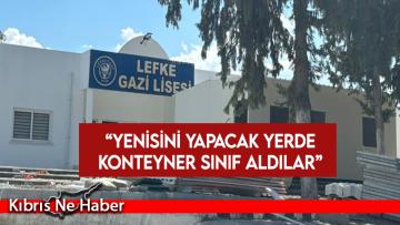 Lefke Gazi Lisesi’nin yıkılmasına izin vermeyeceklerini bildiren STÖ’lerden Eğitim Bakanı’na çağrı: “Harekete geçin”