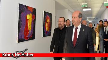 Cumhurbaşkanı Tatar “8 Mart Dünya Kadınlar Günü Sergisi”nin açılış törenine katıldı