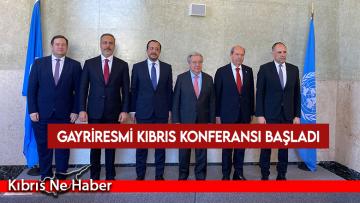 Gayriresmi Kıbrıs Konferansı başladı