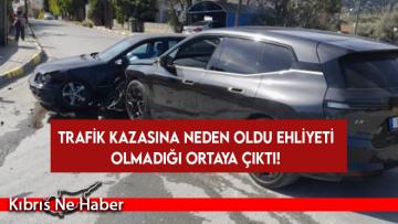 Lapta’da 43 yaşındaki ehliyetsiz sürücü kazaya yol açtı…