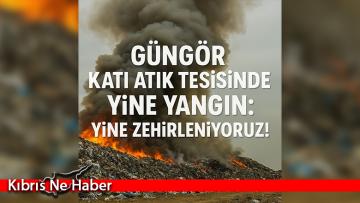 Çevre ve tabip örgütlerinden Güngör Katı Atık Tesisi’ndeki yangına ilişkin açıklama…
