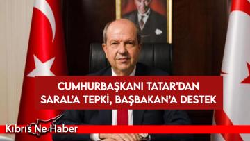 Cumhurbaşkanı Tatar, Saral’ın Başbakan Üstel hakkındaki paylaşımını üzüntüyle karşıladığını belirtti