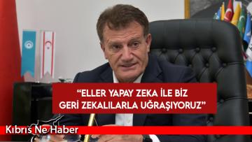 Arıklı: Eller yapay zeka ile biz geri zekalılarla uğraşıyoruz