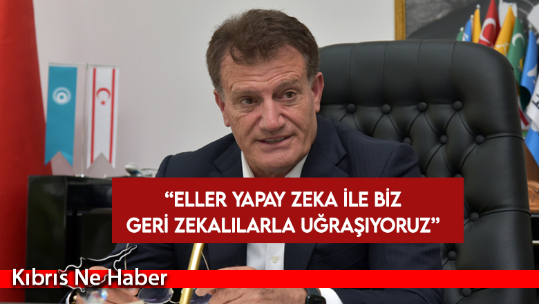 Arıklı: Eller yapay zeka ile biz geri zekalılarla uğraşıyoruz