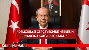 Cumhurbaşkanı Tatar: Kıyafet tüzüğü konusu siyasete malzeme yapıldı