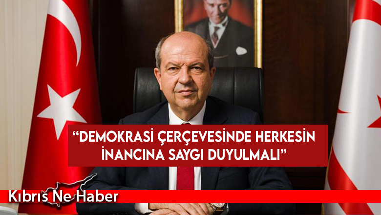 Cumhurbaşkanı Tatar: Kıyafet tüzüğü konusu siyasete malzeme yapıldı