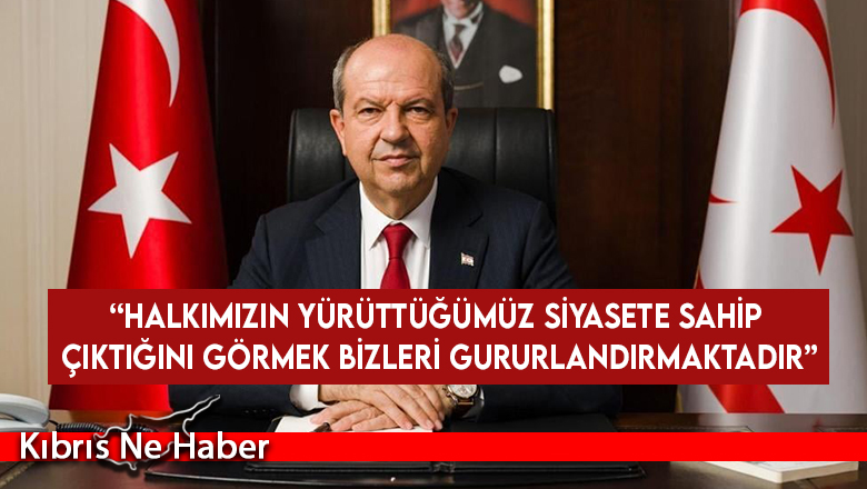 Tatar: Halkımızın yürüttüğümüz siyasete sahip çıktığını görmek bizleri gururlandırmaktadır