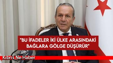 Ataoğlu’ndan Saral’a Tepki: Bu İfadeler İki Ülke Arasındaki Bağlara Gölge Düşürür
