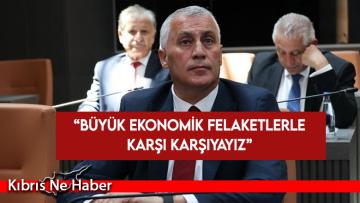 Amcaoğlu Meclis’te vurguladı: Büyük ekonomik felaketlerle karşı karşıyayız