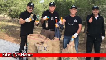 Her Daim Doğa Dostları ile Toplumsal Varoluş Derneği geri dönüşümlü orman temizliği yaptı