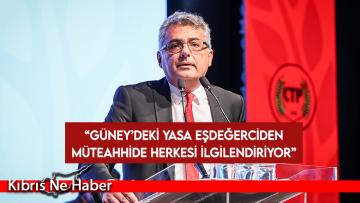 Erhürman: Güney’deki yasa eşdeğerciden müteahhide herkesi ilgilendiriyor