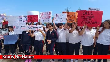 Erenköy Lisesi’nde eylem: Yaşam temel haktır, susmayacağız