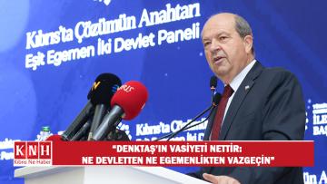 Tatar: Egemenlik hakkımızla varız, devlet kurduk ve asla vazgeçmeyeceğiz