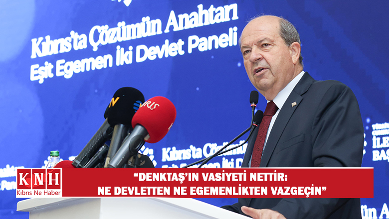 Tatar: Egemenlik hakkımızla varız, devlet kurduk ve asla vazgeçmeyeceğiz