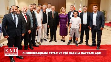 Tatar: Burası milletin evidir, halkımızın evidir