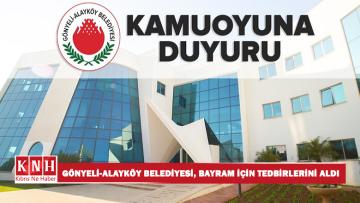 Gönyeli-Alayköy Belediyesi, Kurban Bayramı için Tedbirlerini Aldı