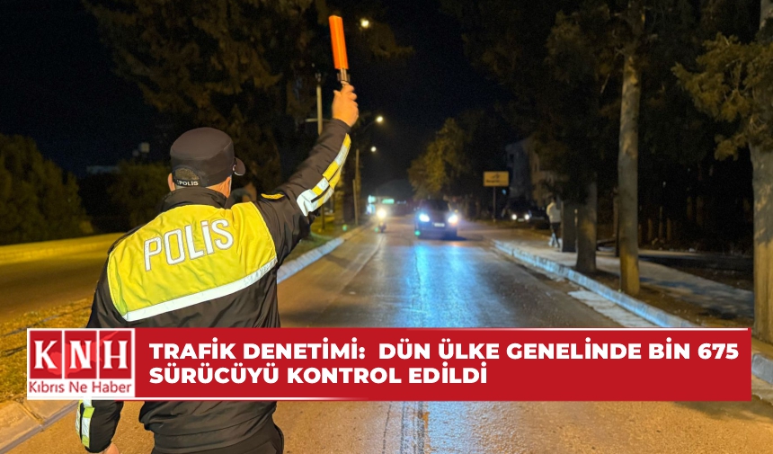 Ülke genelinde trafik denetimi: 296 sürücü rapor edildi, 59 araç trafikten men edildi