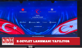E-Devlet Lansmanı yapılıyor