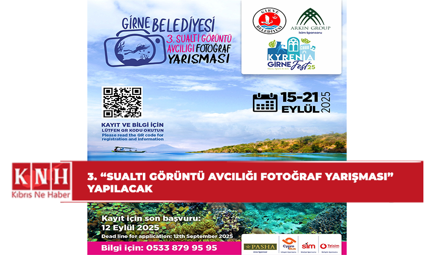 3. “Sualtı Görüntü Avcılığı Fotoğraf Yarışması” yapılacak